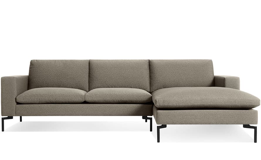 new standard sofa with chaise