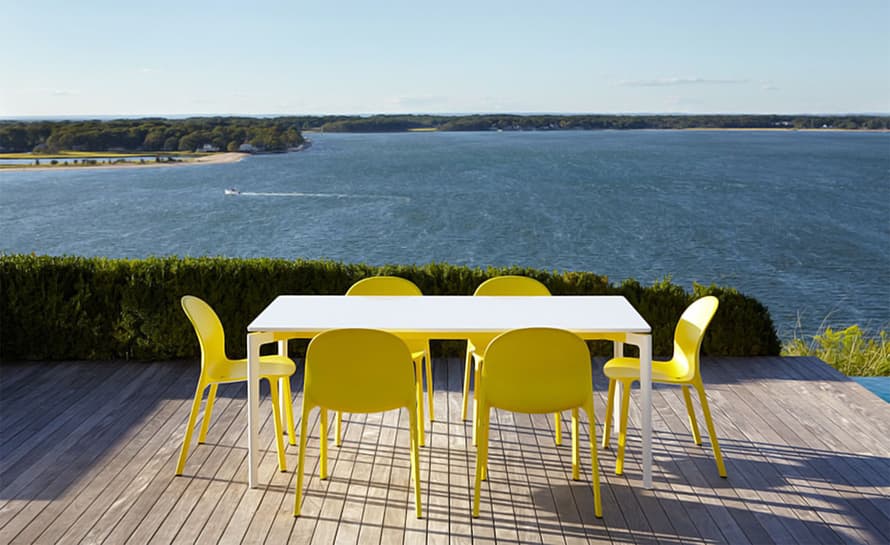 olivares aluminum stacking chair