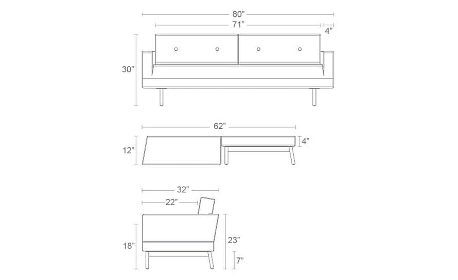 one night stand sleeper sofa