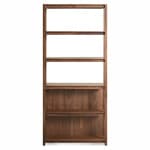 open plan tall bookcase