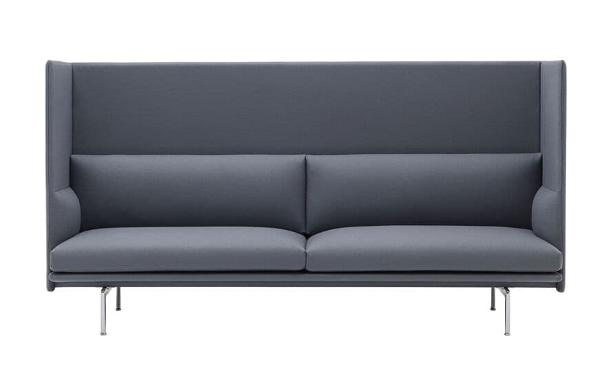 outline highback sofa 3 seater