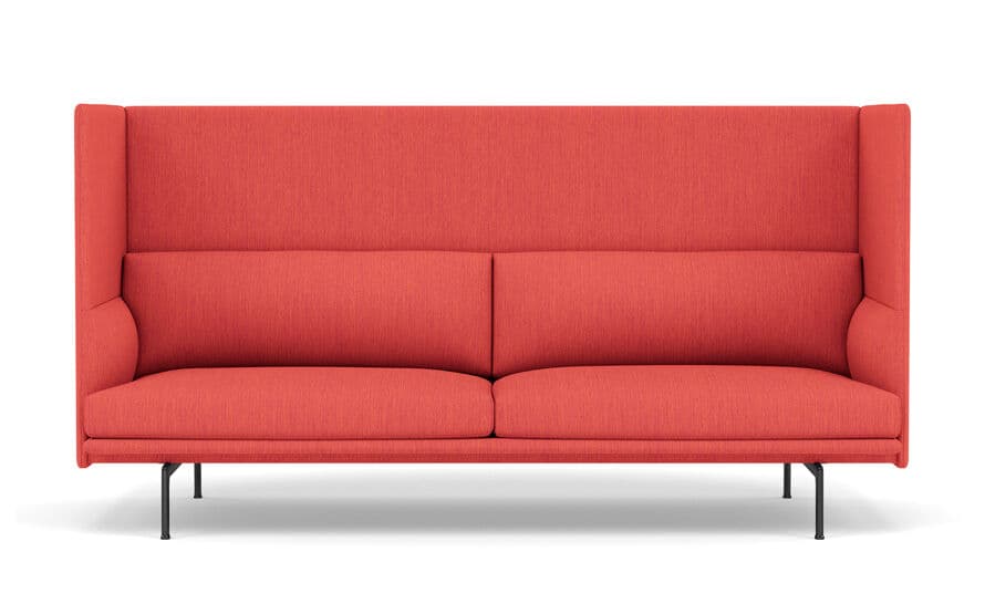 outline highback sofa 3 seater