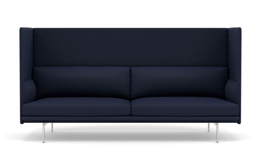 outline highback sofa 3 seater