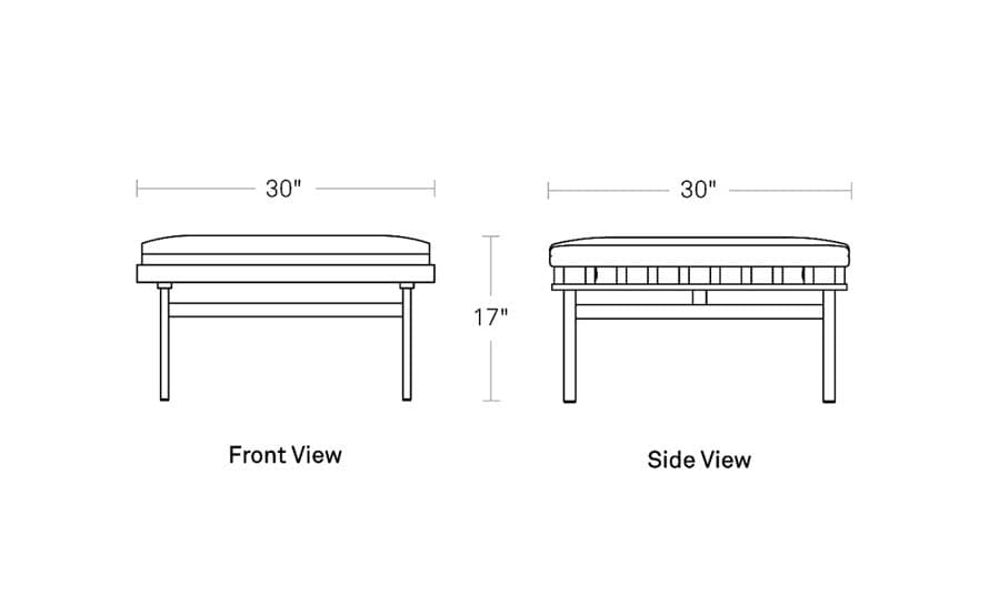 perch outdoor ottoman