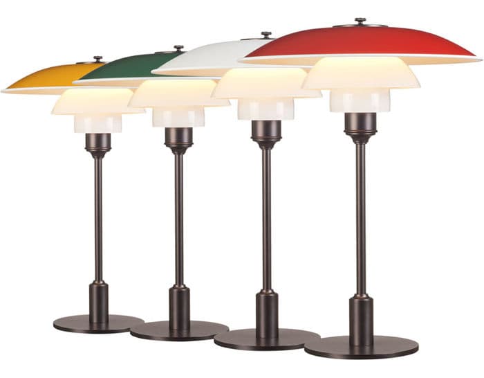 ph 3.5-2.5 color table lamp