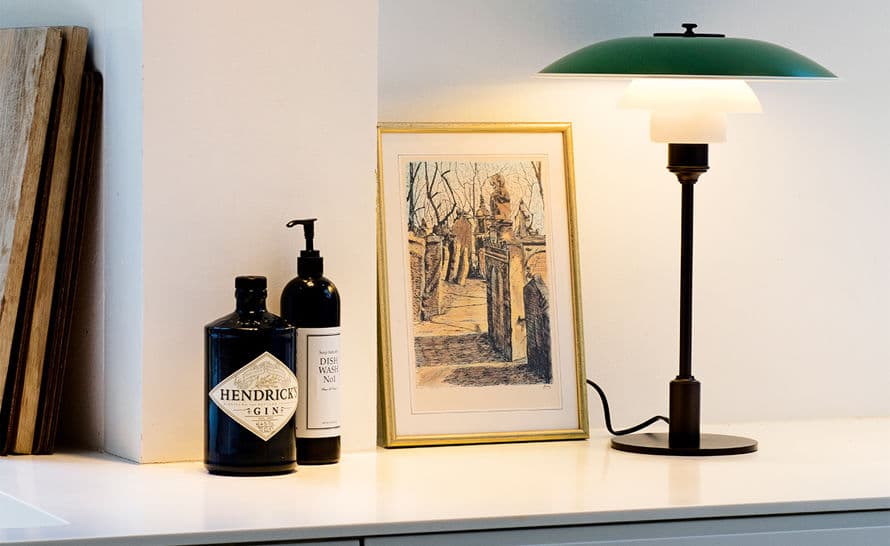 ph 3.5-2.5 color table lamp