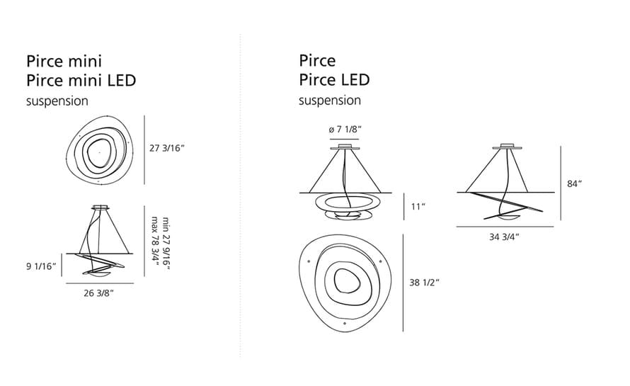 pirce suspension lamp