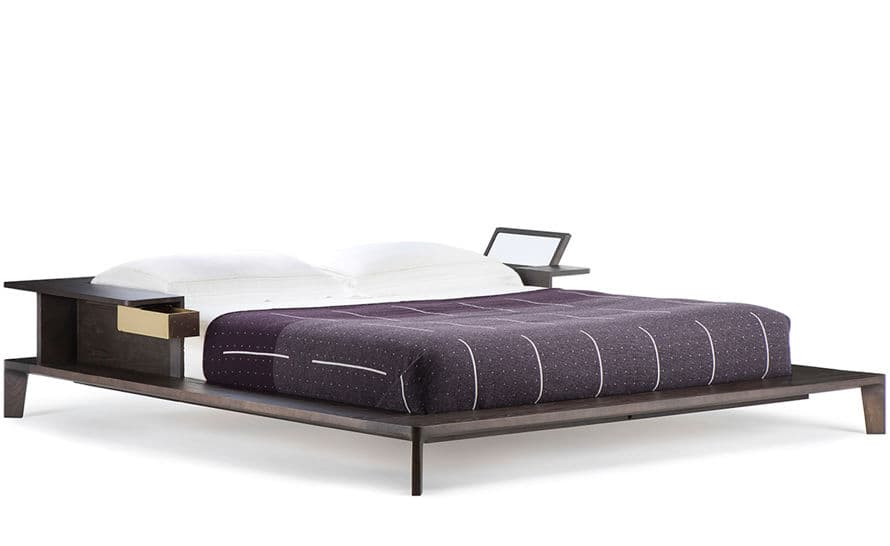platform queen bed 758aq