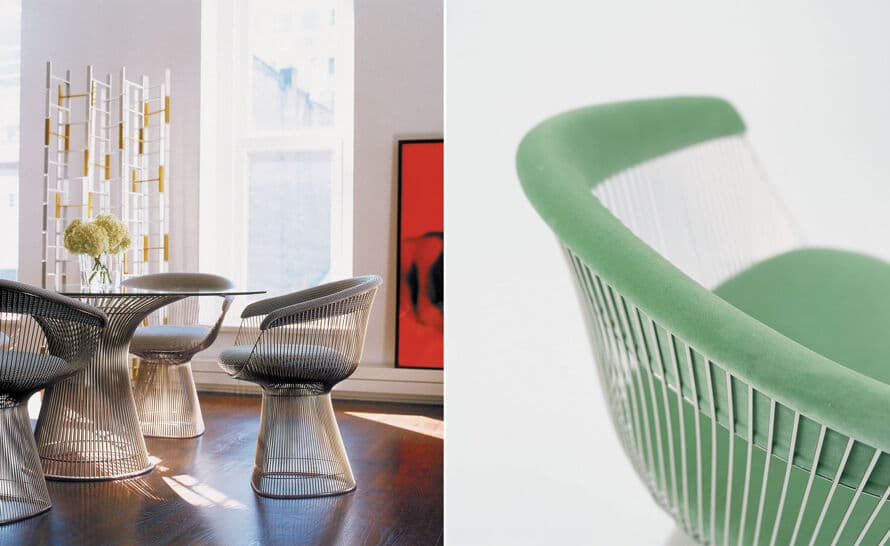 platner arm chair