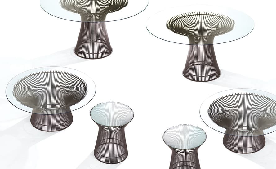platner bronze dining table