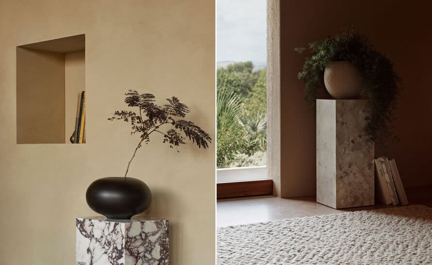 Plinth Pedestal Table