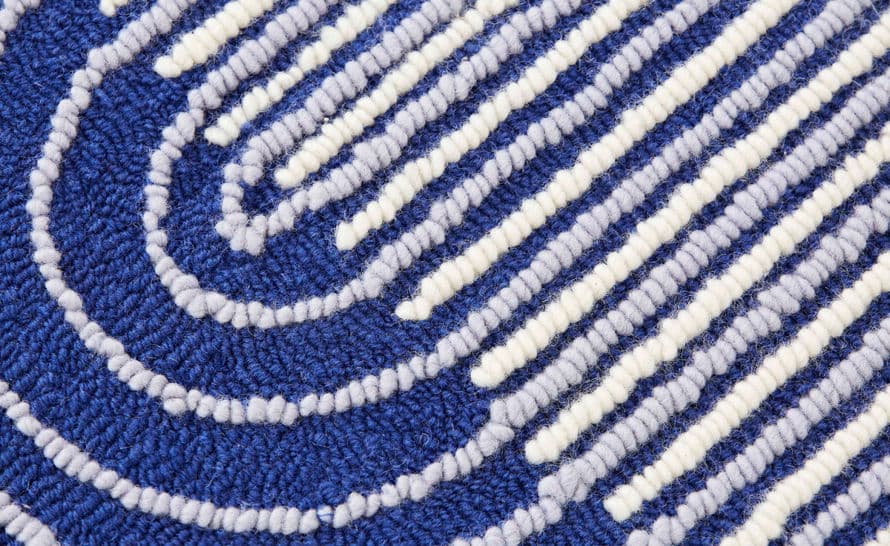 ply blue rug