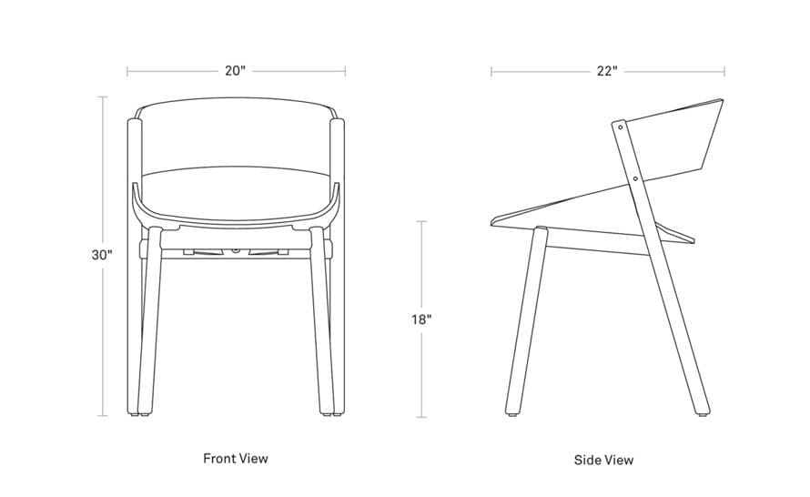 port dining chair