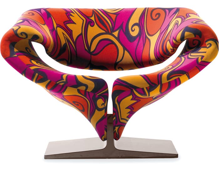 pierre paulin ribbon chair