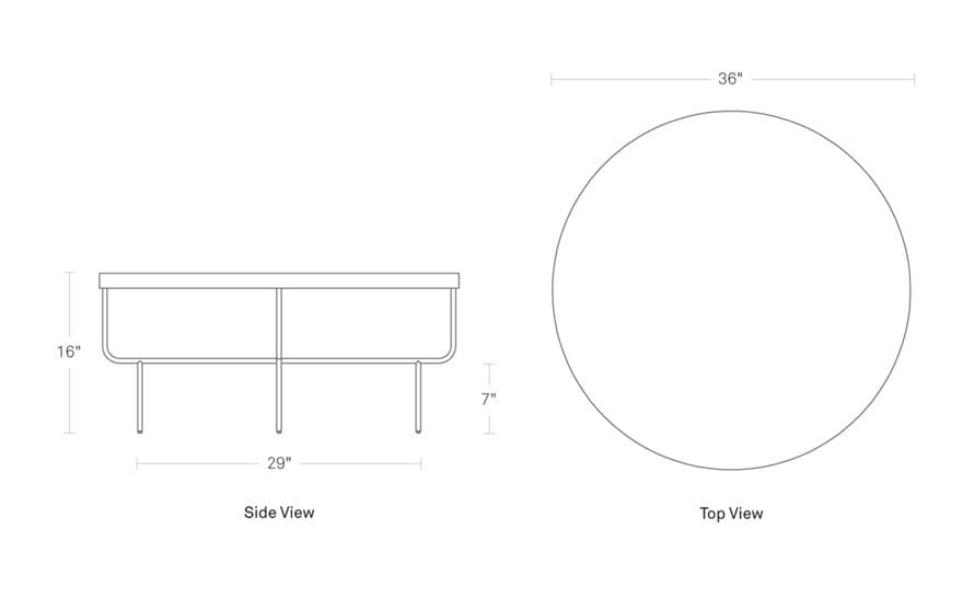 roundhouse coffee table
