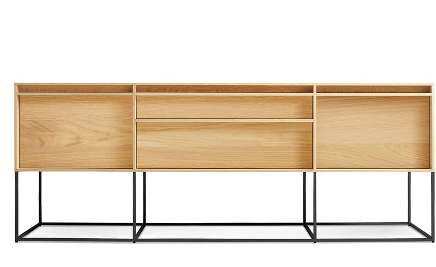 rule 2 door, 2 drawer console