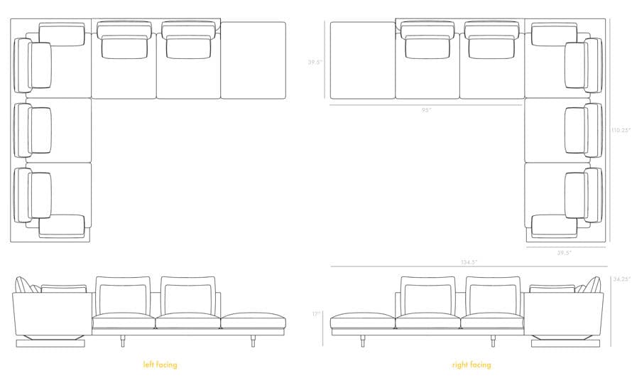 Savoy Sectional Sofa