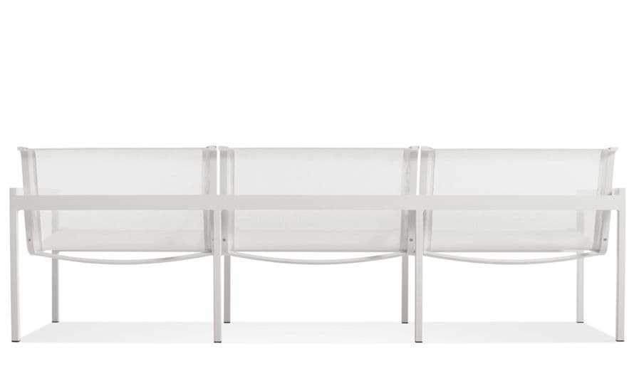 skiff outdoor 3 seat sofa
