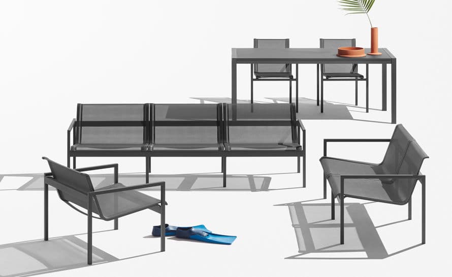 skiff outdoor 3 seat sofa