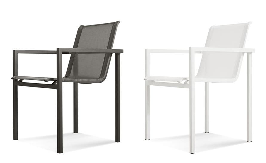 skiff outdoor stacking chair