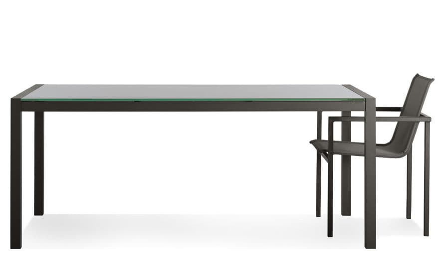 skiff rectangular outdoor table