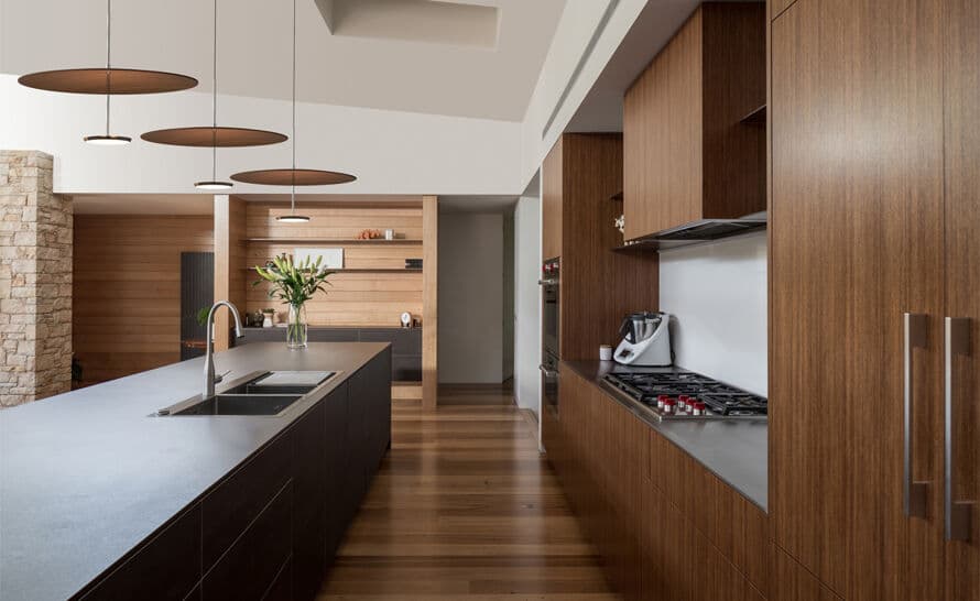 sky dome wood pendant light