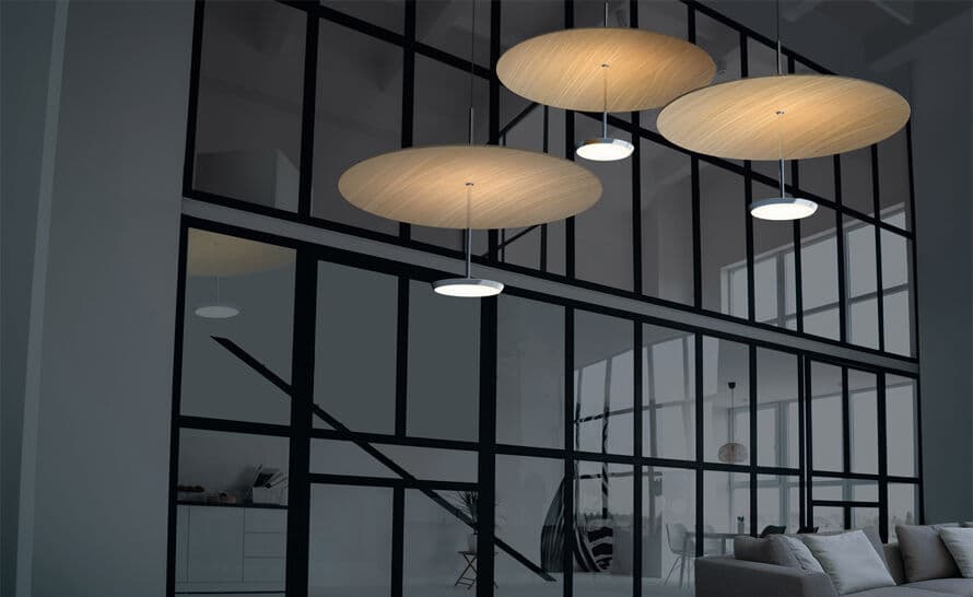 sky dome wood pendant light