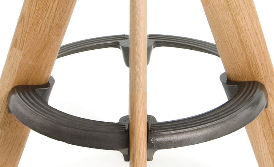 slab bar stool