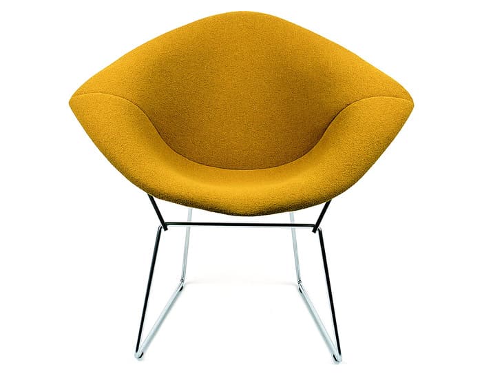bertoia small diamond chair with full cover