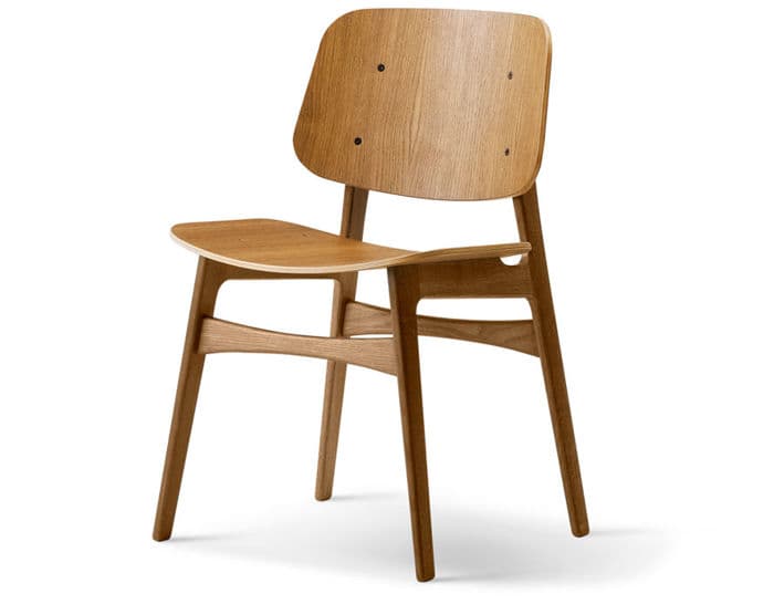 soborg wood base chair