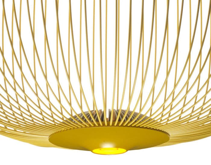 spokes led suspension lamp
