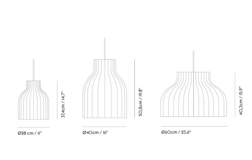 strand pendant lamp open