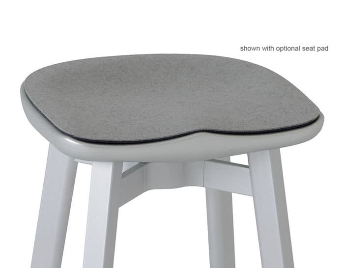 su small stool with plastic seat