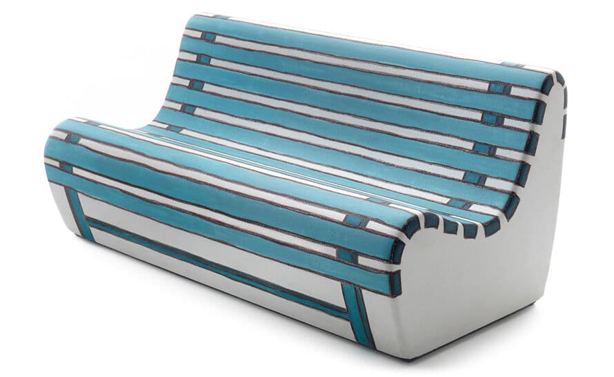 summertime bench from gufram