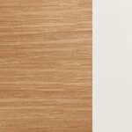 small - white/white oak