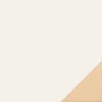 white laminated / white cable (4203)
