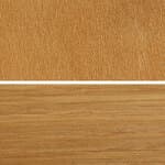 camel leather - white oak frame