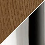ash top - 870 finish / polished stainless steel base