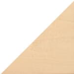 white top / white joints / natural beech frame