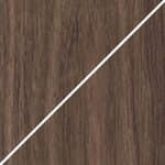 large - 59" / oak top - dark stained / oak base - dark stained