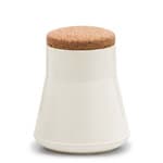 6.9" height / 5.5" diameter - gloss natural white