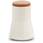 8.3" height / 5.5" diameter - gloss natural white