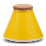 7.1" height / 8.5" diameter - gloss yellow