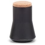 8.3" height / 5.5" diameter - matte black