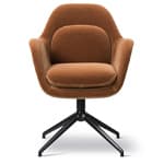 swoon chair with swivel base