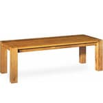 ta04 bigfoot table - 41" oak, oiled