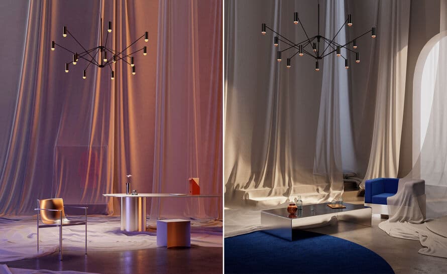 The W Suspension Lamp