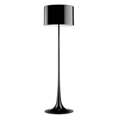 spun floor lamp