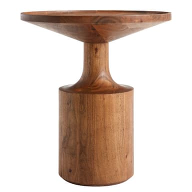 turn tall side table