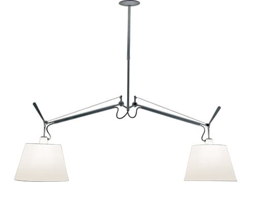tolomeo double shade suspension lamp